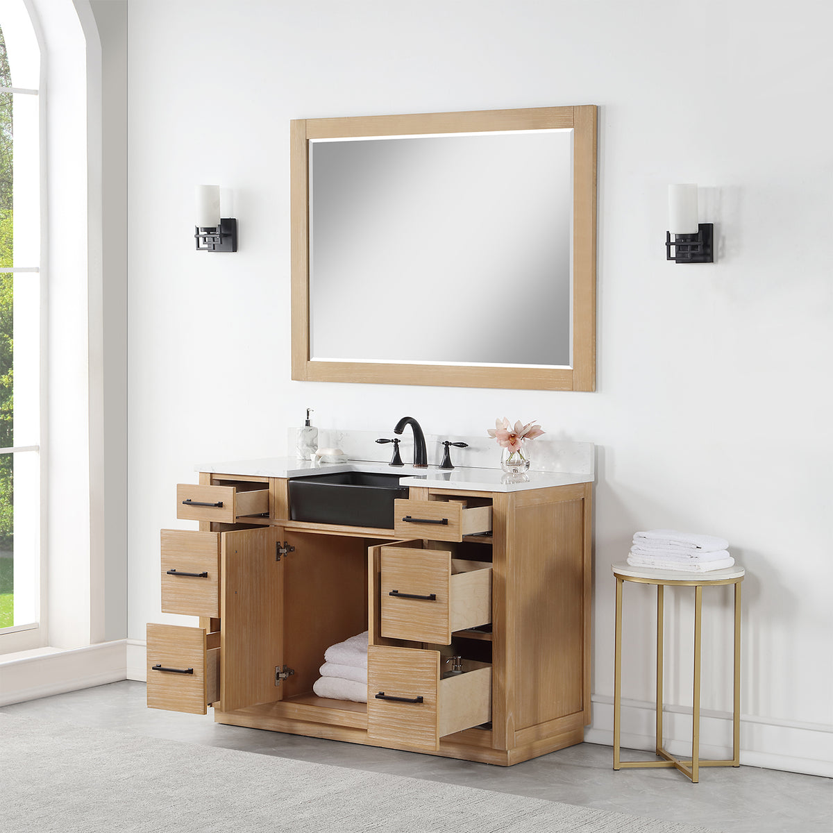 Bathroom Sink Vanity Cabinet Set - CP-VAN-7016D