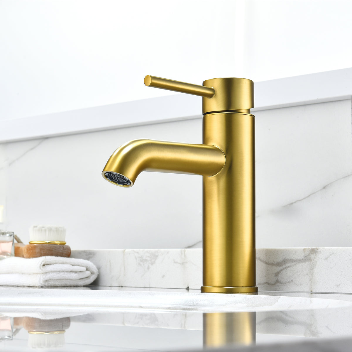 Tubize Single Hole Single-Handle Bathroom Faucet – Altair Design USA