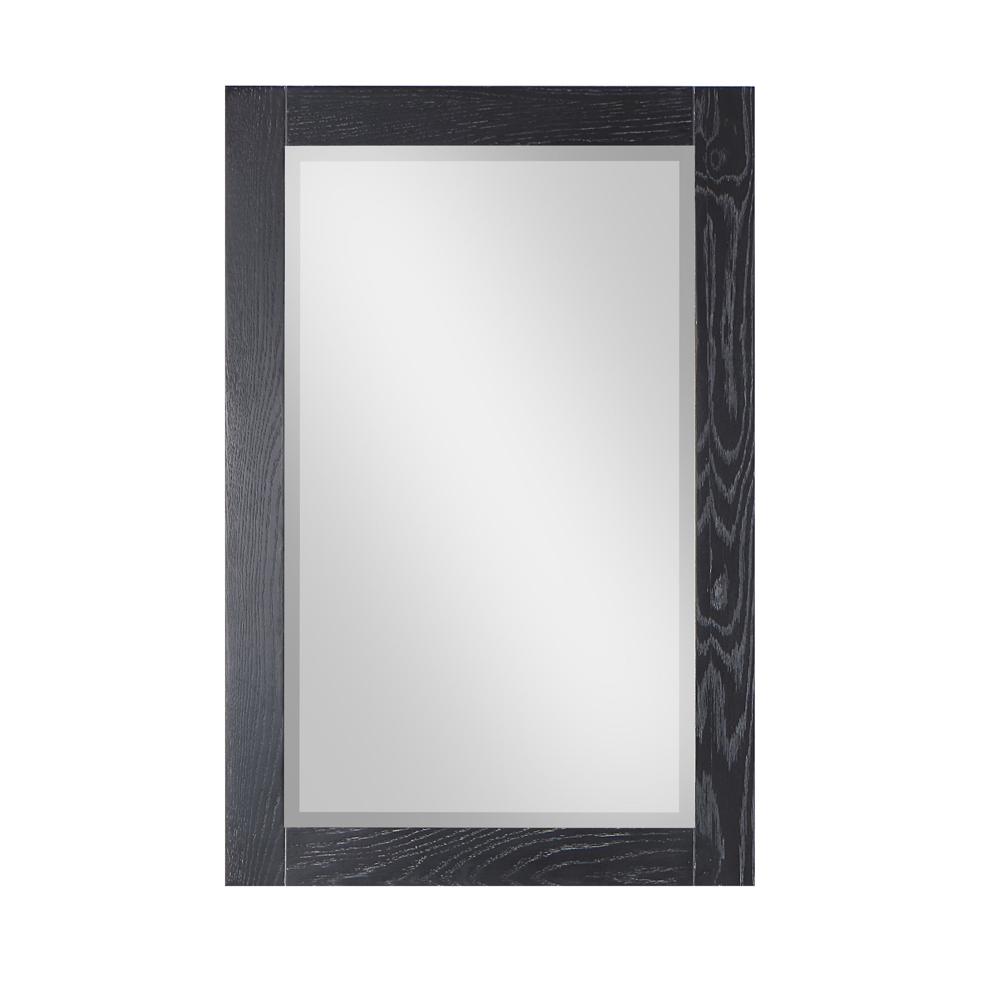 Ivy 24" Rectangular Bathroom Wood Framed Wall Mirror
