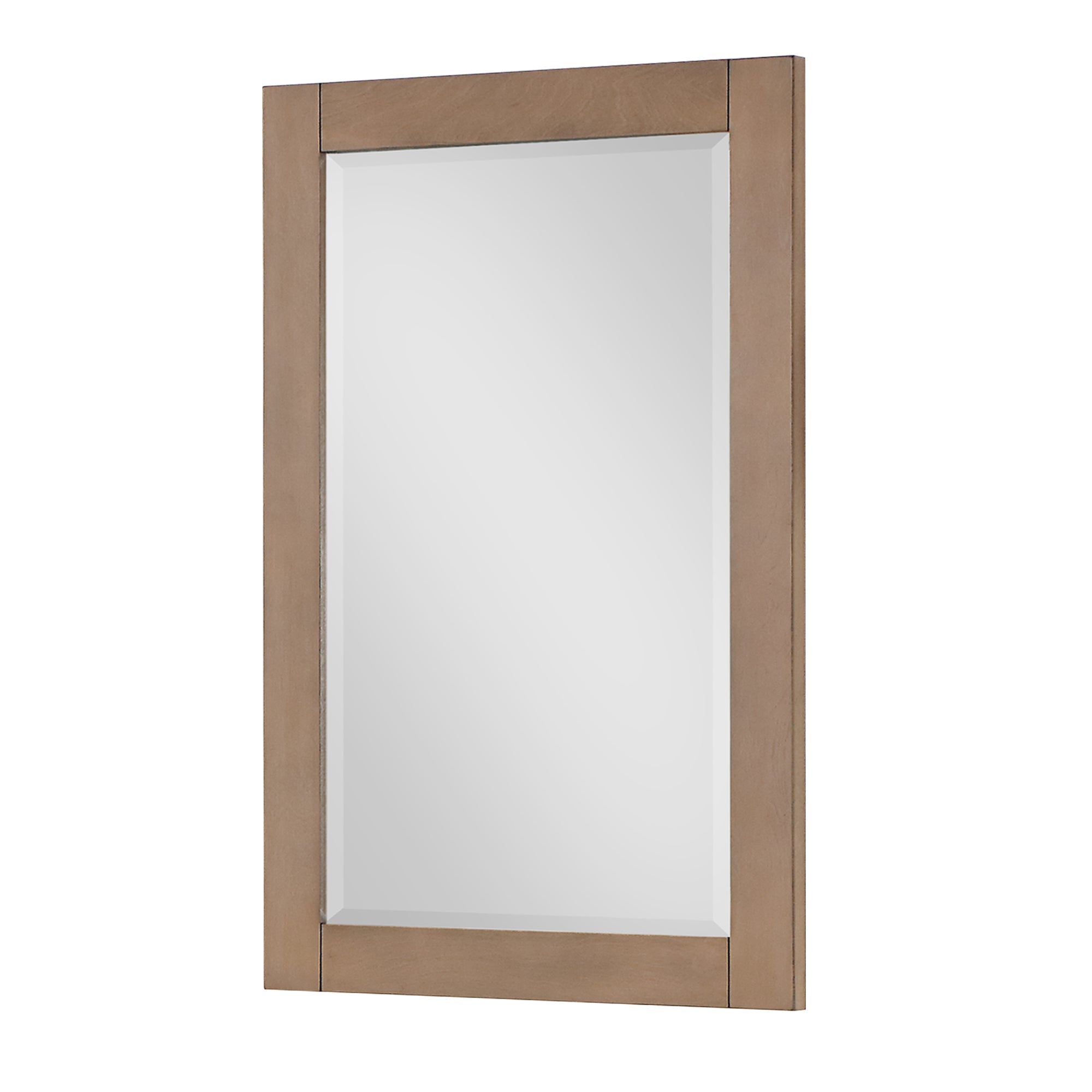 Ivy 24" Rectangular Bathroom Wood Framed Wall Mirror