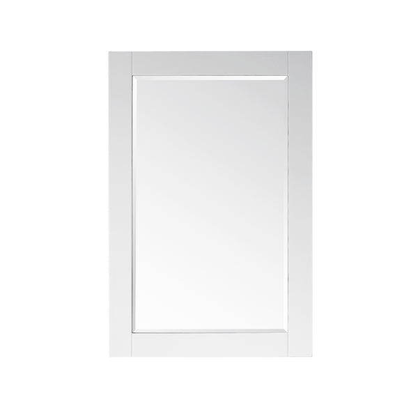 Ivy 24" Rectangular Bathroom Wood Framed Wall Mirror