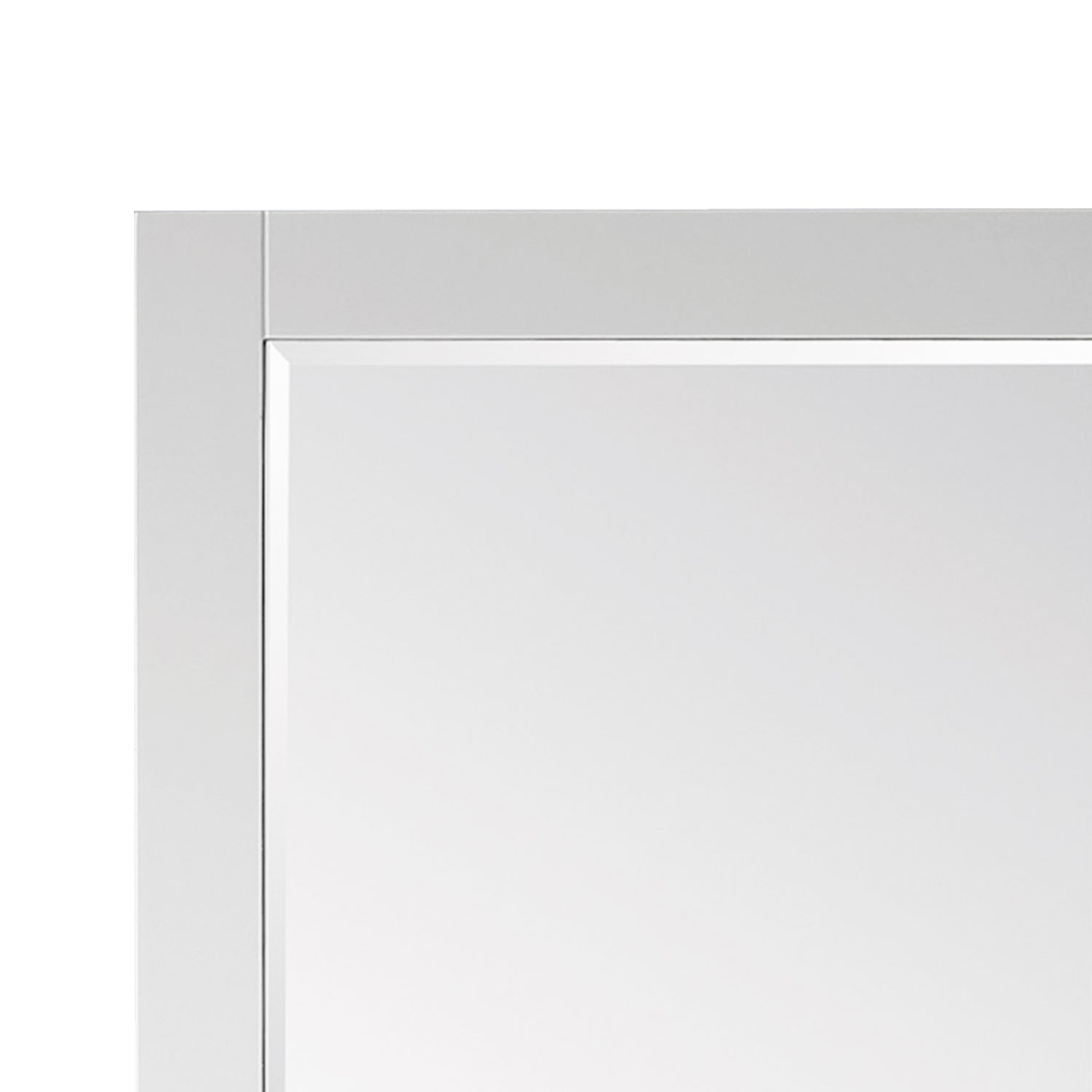 Ivy 24" Rectangular Bathroom Wood Framed Wall Mirror