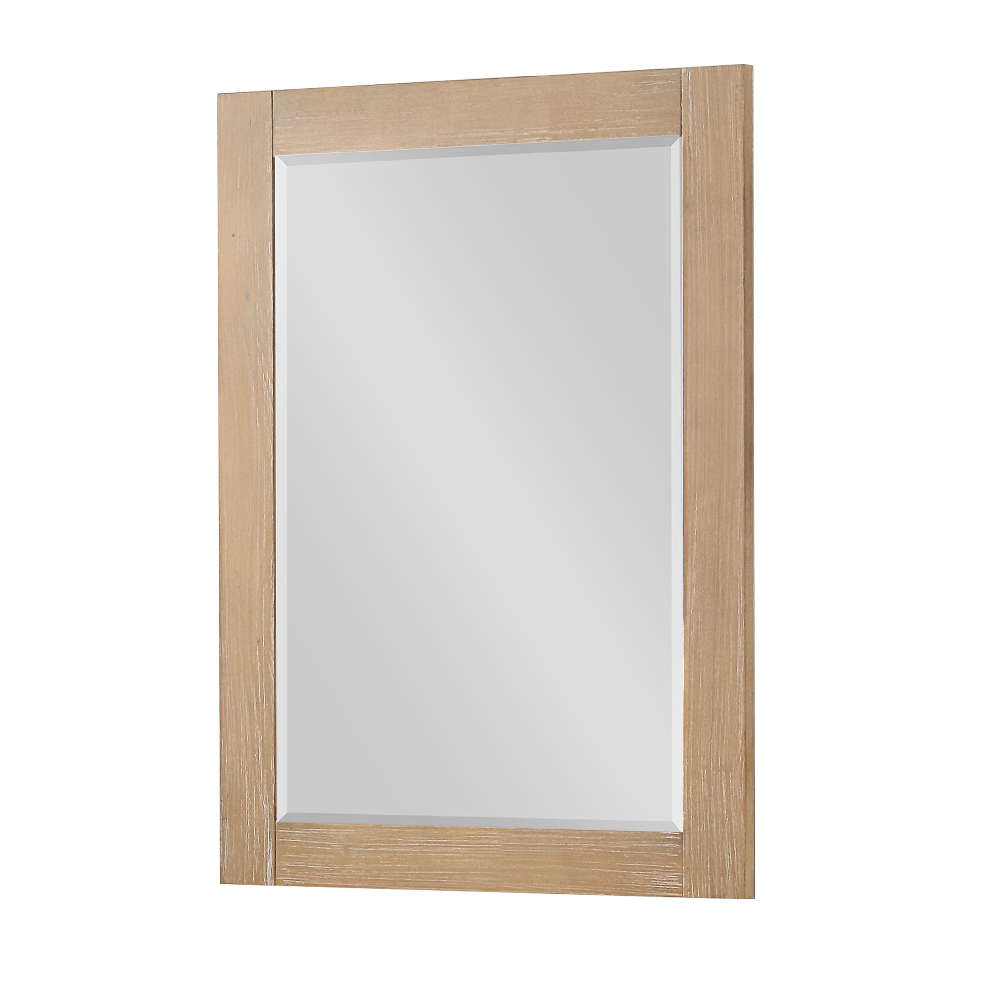 Ivy 24" Rectangular Bathroom Wood Framed Wall Mirror