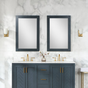 Maribella 24" Rectangular Bathroom Wood Framed Wall Mirror