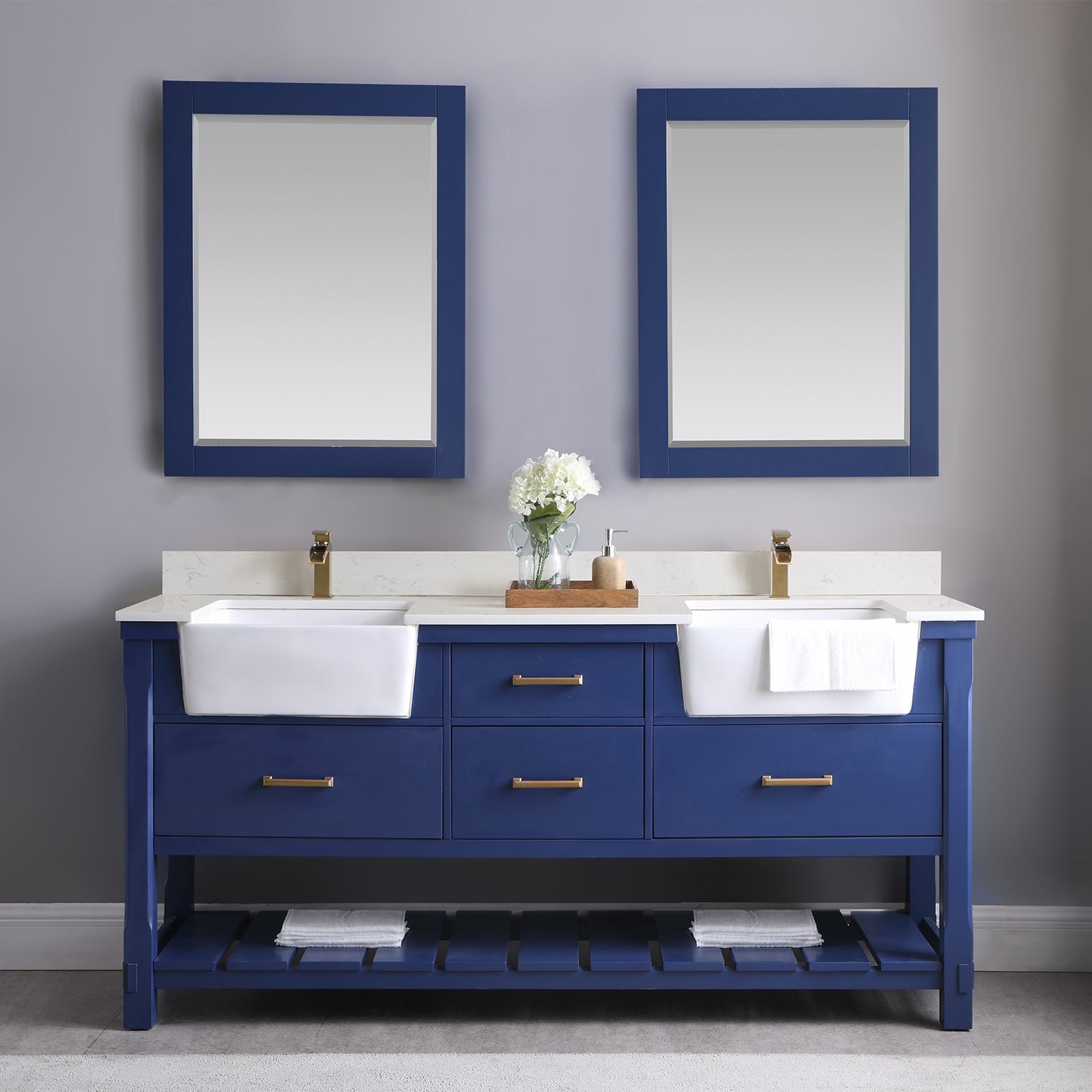 Maribella 28" Rectangular Bathroom Wood Framed Wall Mirror
