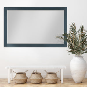 Maribella 58" Rectangular Bathroom Wood Framed Wall Mirror