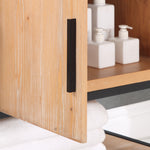 Load image into Gallery viewer, Bianco Single Bathroom Vanity with White Composite Stone Countertop

