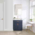 Load image into Gallery viewer, Gavino 30&quot; Single Bathroom Vanity with Composite Stone Countertop
