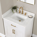 Load image into Gallery viewer, Gavino 30&quot; Single Bathroom Vanity with Composite Stone Countertop

