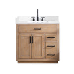 Load image into Gallery viewer, Gavino 36&quot; Single Bathroom Vanity with Composite Stone Countertop
