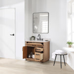 Load image into Gallery viewer, Gavino 36&quot; Single Bathroom Vanity with Composite Stone Countertop
