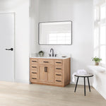 Load image into Gallery viewer, Gavino 48&quot; Single Bathroom Vanity with Composite Stone Countertop
