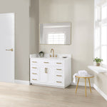 Load image into Gallery viewer, Gavino 48&quot; Single Bathroom Vanity with Composite Stone Countertop
