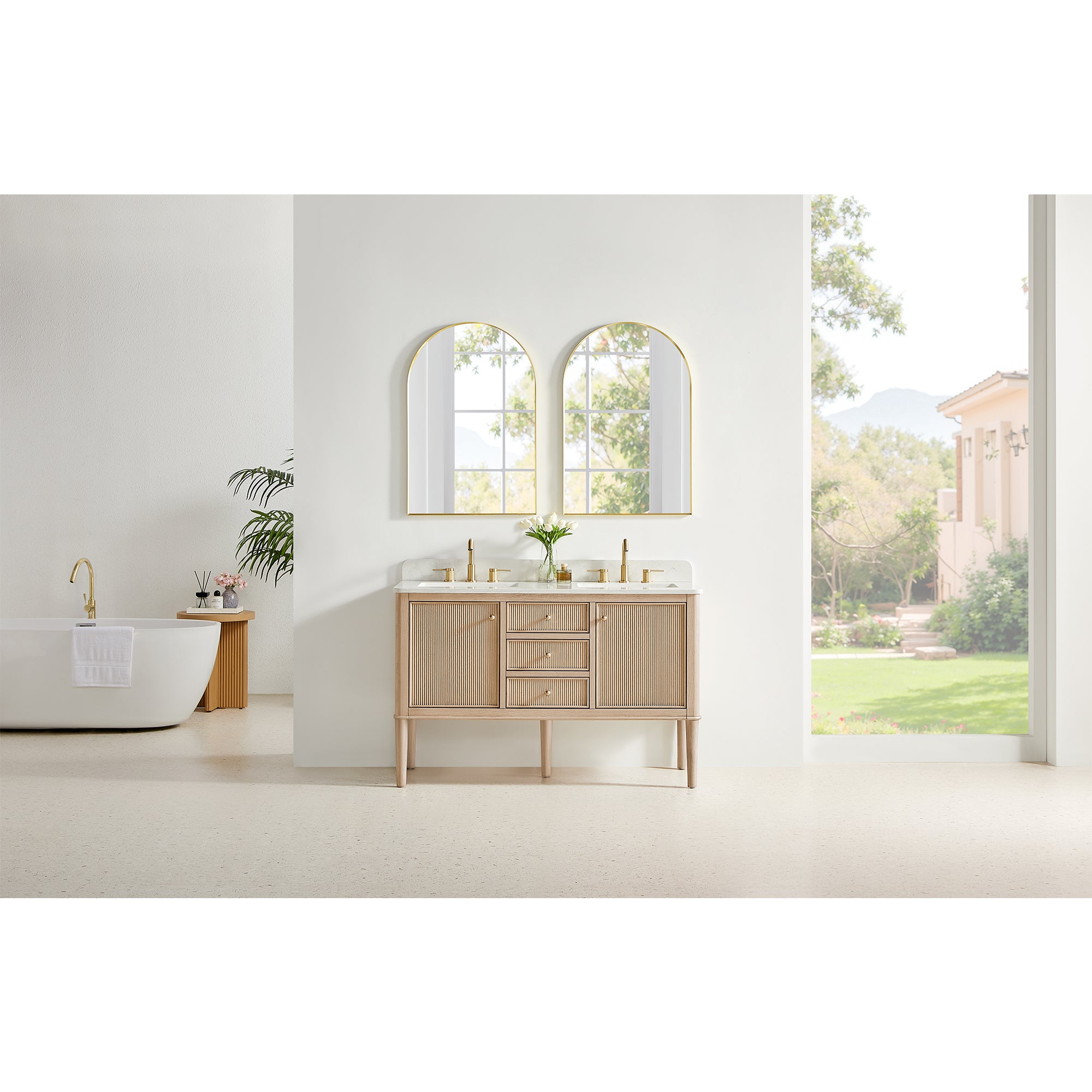 Blaise 48"/54"/60"/72" single/double vanity with top