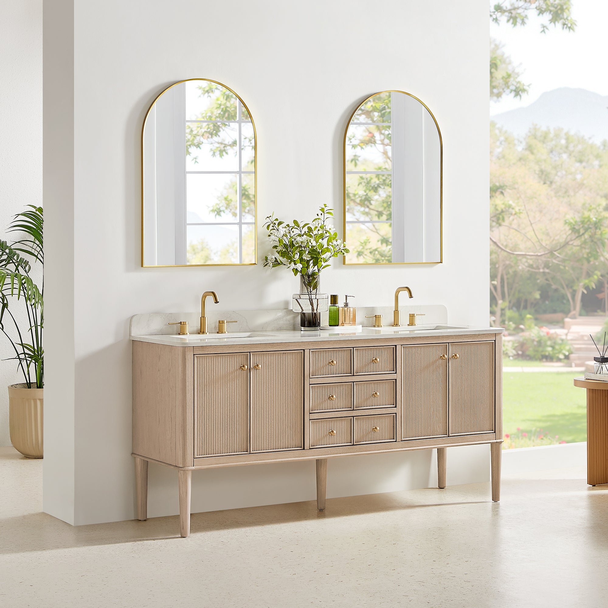 Blaise 48"/54"/60"/72" single/double vanity with top