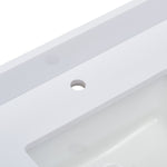 Load image into Gallery viewer, 61 in. Composite Stone Vanity Top with White Sink
