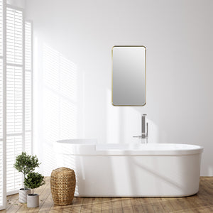 Nettuno 18" Rectangle Bathroom/Vanity Framed Wall Mirror