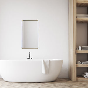 Nettuno 18" Rectangle Bathroom/Vanity Framed Wall Mirror