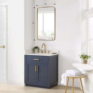 Nettuno 18" Rectangle Bathroom/Vanity Framed Wall Mirror