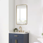 Load image into Gallery viewer, Nettuno 18&quot; Rectangle Bathroom/Vanity Framed Wall Mirror
