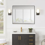 Load image into Gallery viewer, Sassi 36&quot; Rectangle Bathroom/Vanity Aluminum Framed Wall Mirror
