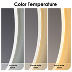 Load image into Gallery viewer, Rasso Novelty Frameless Modern Bathroom/Vanity LED Lighted Wall Mirror
