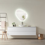 Load image into Gallery viewer, Rasso Novelty Frameless Modern Bathroom/Vanity LED Lighted Wall Mirror
