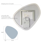 Load image into Gallery viewer, Rasso Novelty Frameless Modern Bathroom/Vanity LED Lighted Wall Mirror
