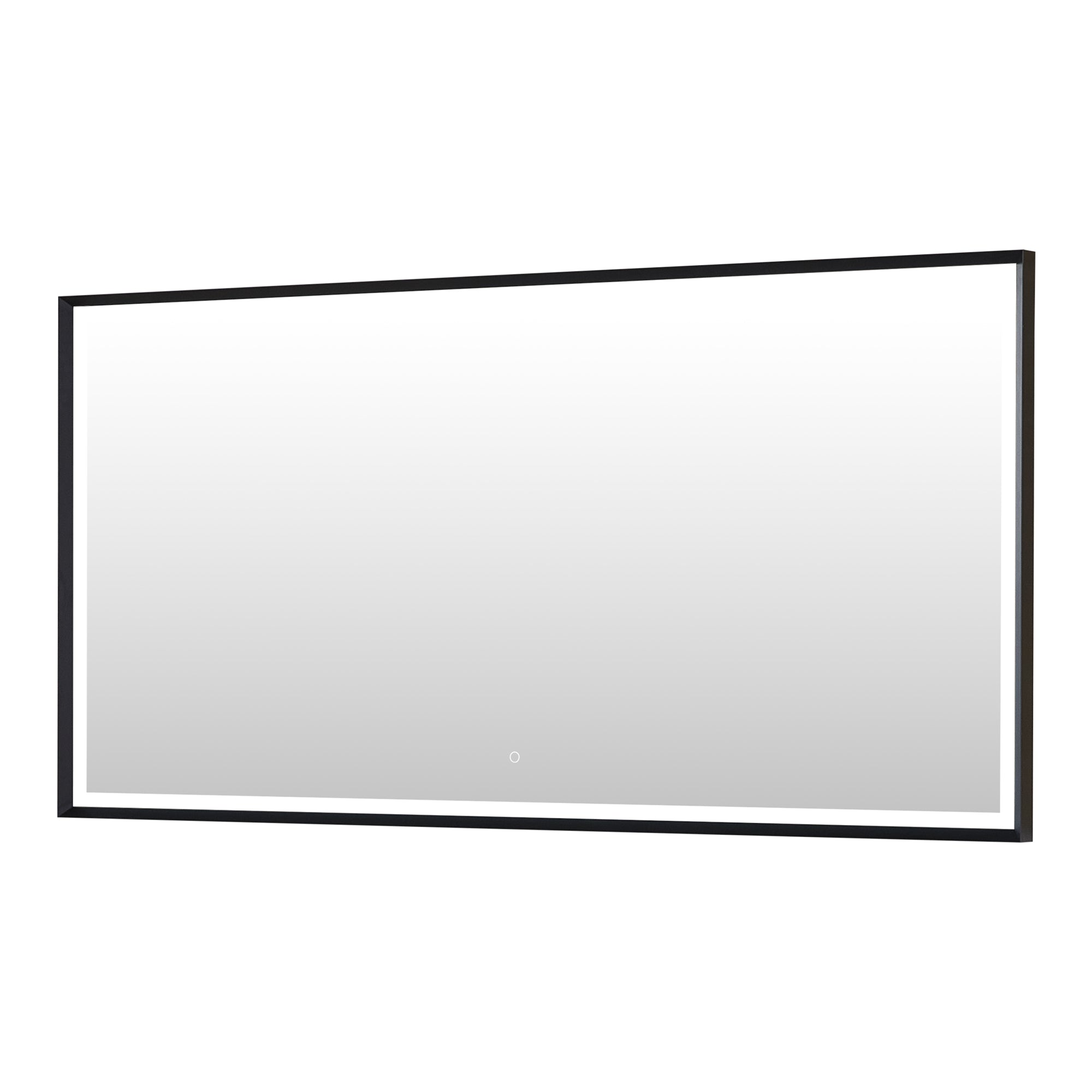 Apollo Rectangular Anti-Fog Dimmable Modern Bathroom/Vanity LED Lighted Wall Mirror in Aluminum Framed