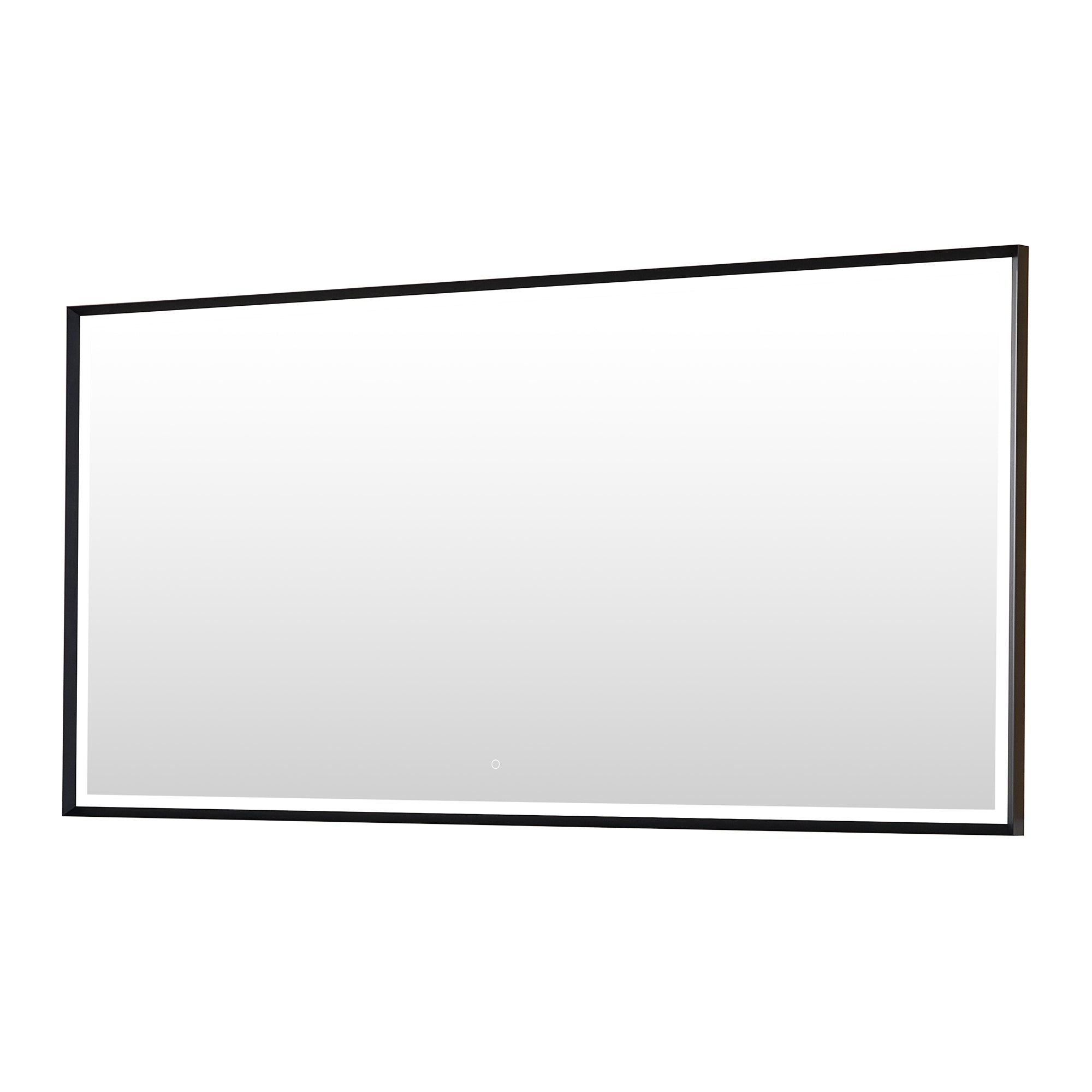 Apollo Rectangular Anti-Fog Dimmable Modern Bathroom/Vanity LED Lighted Wall Mirror in Aluminum Framed