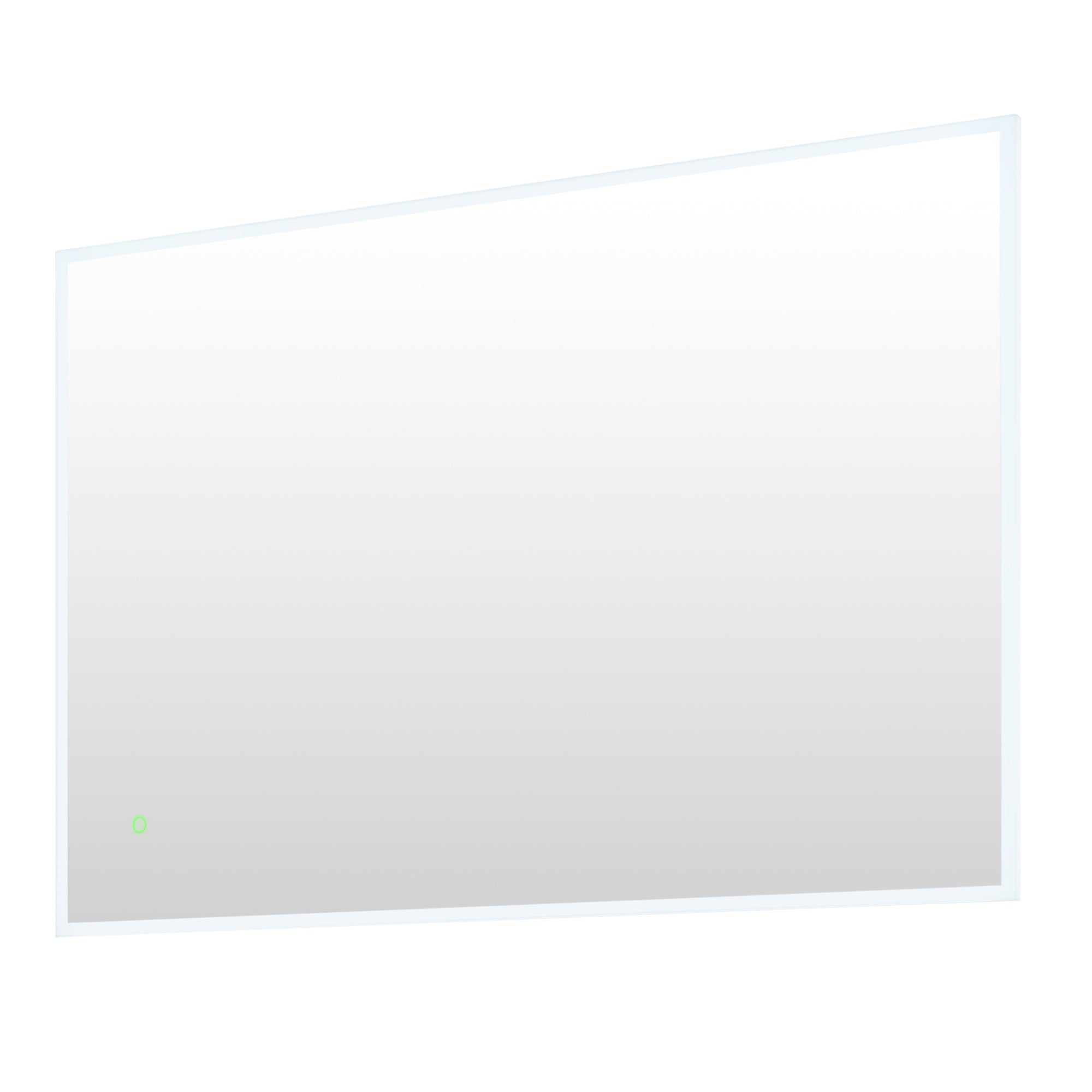 Aurora Rectangular Framelesss Anti-Fog Dimmable Modern Bathroom/Vanity LED Lighted Wall Mirror