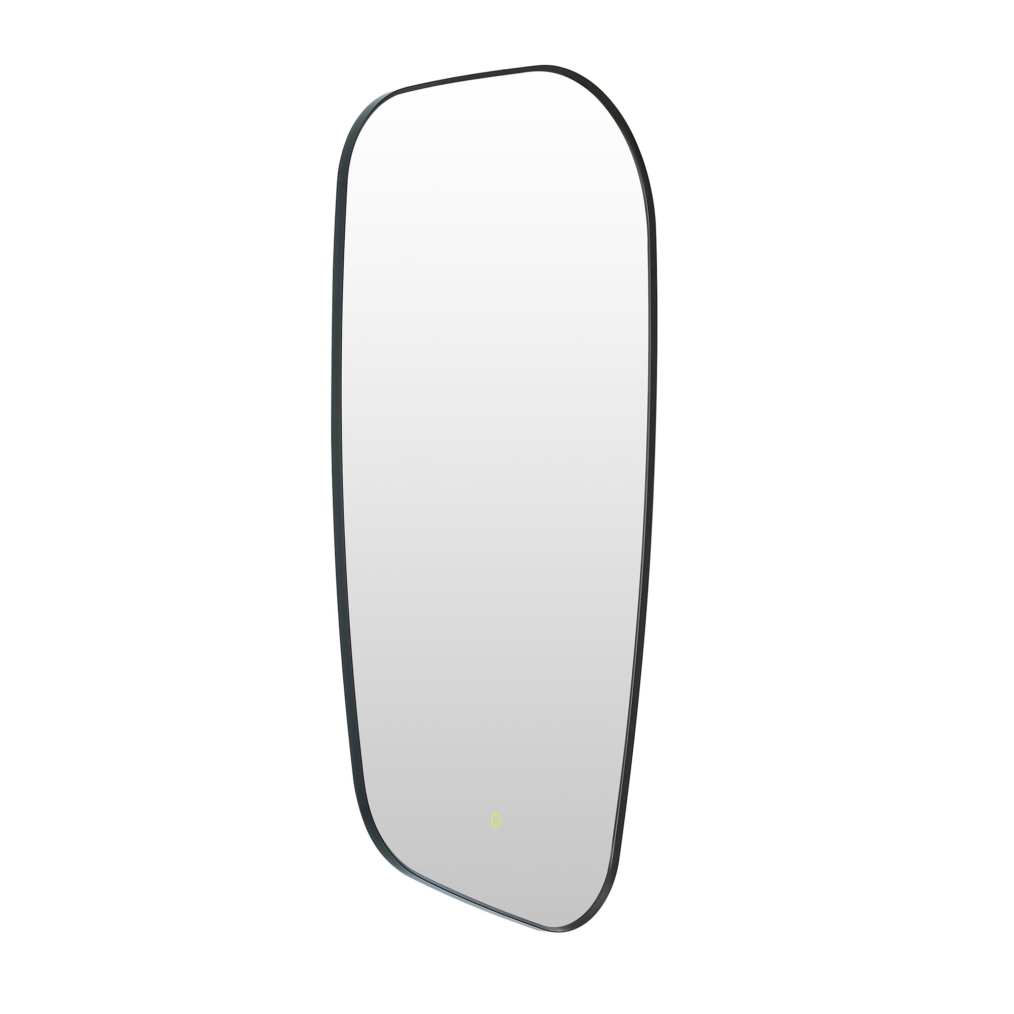 Florian Novelty 26"x48" Anti-Fog Dimmable Modern Bathroom/Vanity LED Lighted Wall Mirror in Aluminum Framed