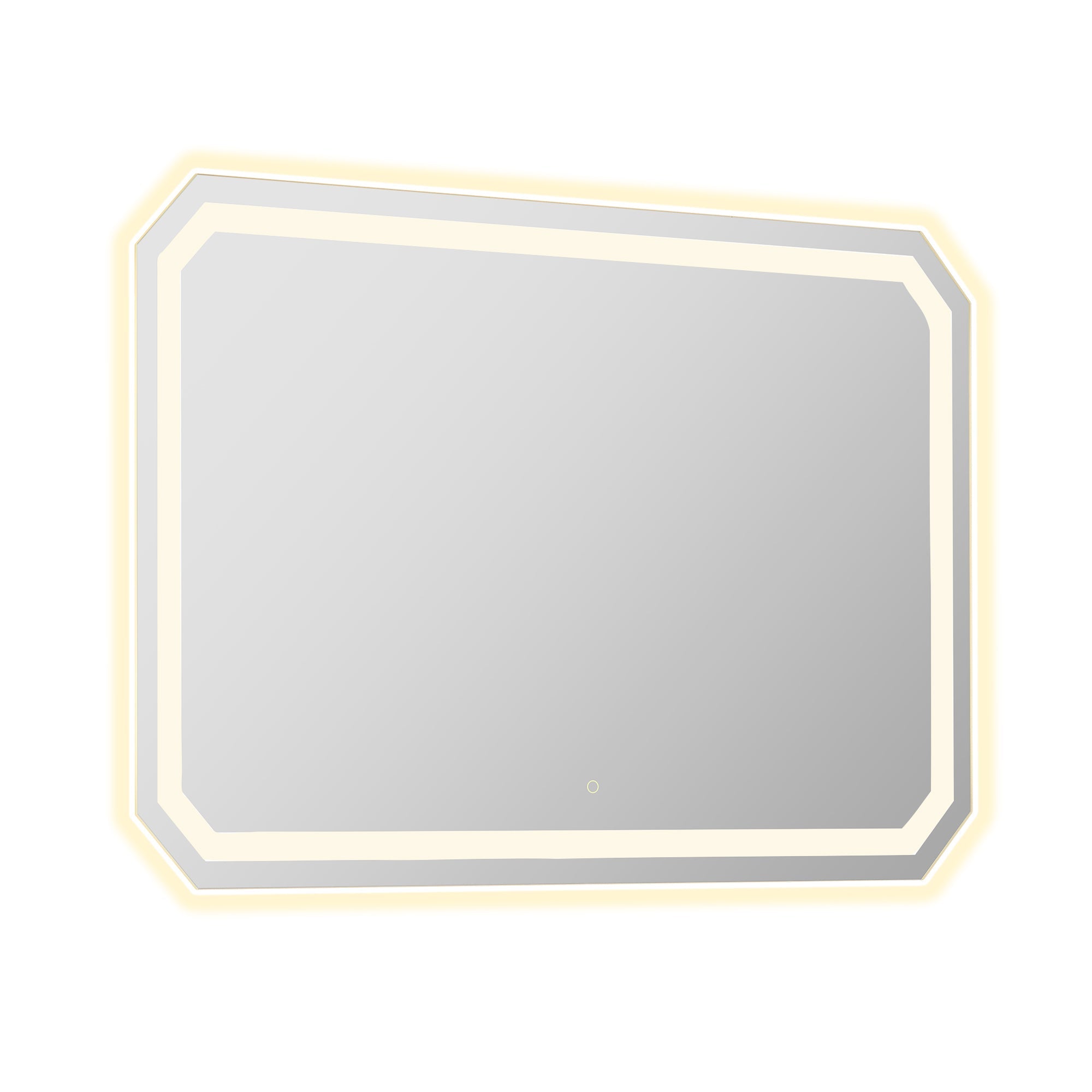 Luma Octogan Frameless Modern LED Bathroom Vanity Mirror