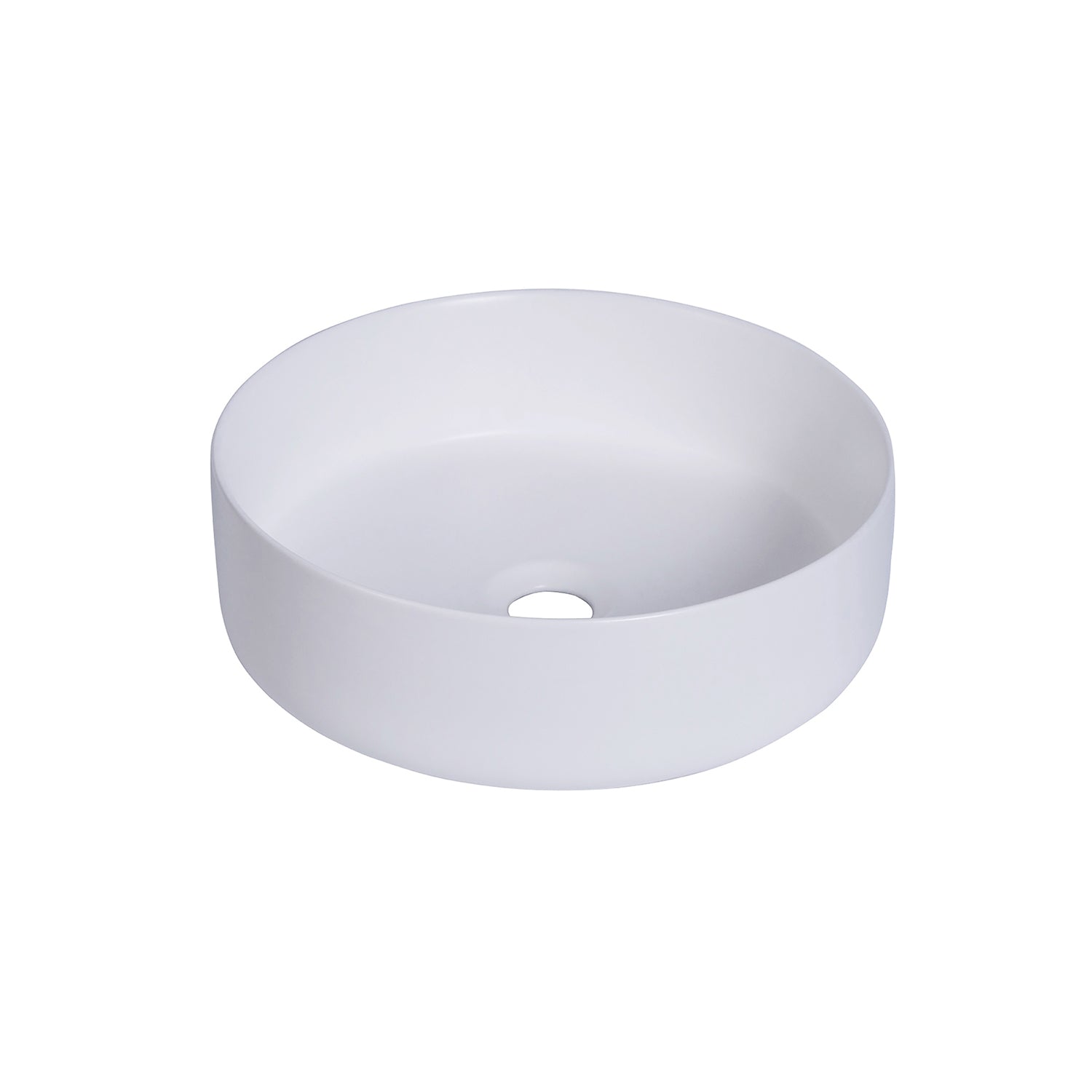 Sabine 14" Round Ceramic Vessel Bathroom Vanity Sink