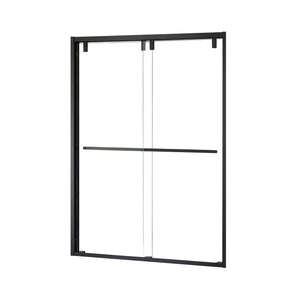 Caspar 60" W x 76" H By Pass Semi Frameless Shower Door with Clear Glass