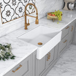 Load image into Gallery viewer, Treviso Ceramic 30&quot; Farmhouse Sink
