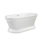 Load image into Gallery viewer, Solace Freestanding Soaking Acrylic Bathtub
