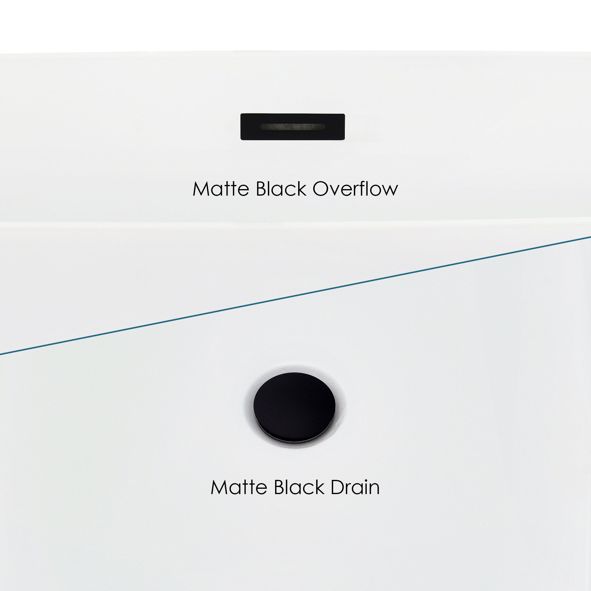 Rauris 59" x 28" Flatbottom Freestanding Acrylic Soaking Bathtub in Glossy White with Drain and Overflow