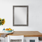 Load image into Gallery viewer, Ivy 28&quot; Rectangular Bathroom Wood Framed Wall Mirror
