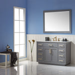 Load image into Gallery viewer, Ivy 48&quot; Single Bathroom Vanity Set with Carrara White Marble Countertop
