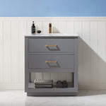 Load image into Gallery viewer, Remi 30&quot; Single Bathroom Vanity Set with Marble Countertop
