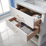 Load image into Gallery viewer, Remi 30&quot; Single Bathroom Vanity Set with Marble Countertop

