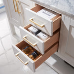 Load image into Gallery viewer, Remi 60&quot; Double Bathroom Vanity Set with Marble Countertop
