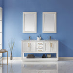 Load image into Gallery viewer, Remi 60&quot; Double Bathroom Vanity Set with Marble Countertop
