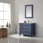 Load image into Gallery viewer, Jackson 36&quot; Single Bathroom Vanity Set with Composite Stone Countertop
