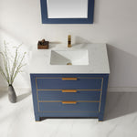 Load image into Gallery viewer, Jackson 36&quot; Single Bathroom Vanity Set with Composite Stone Countertop
