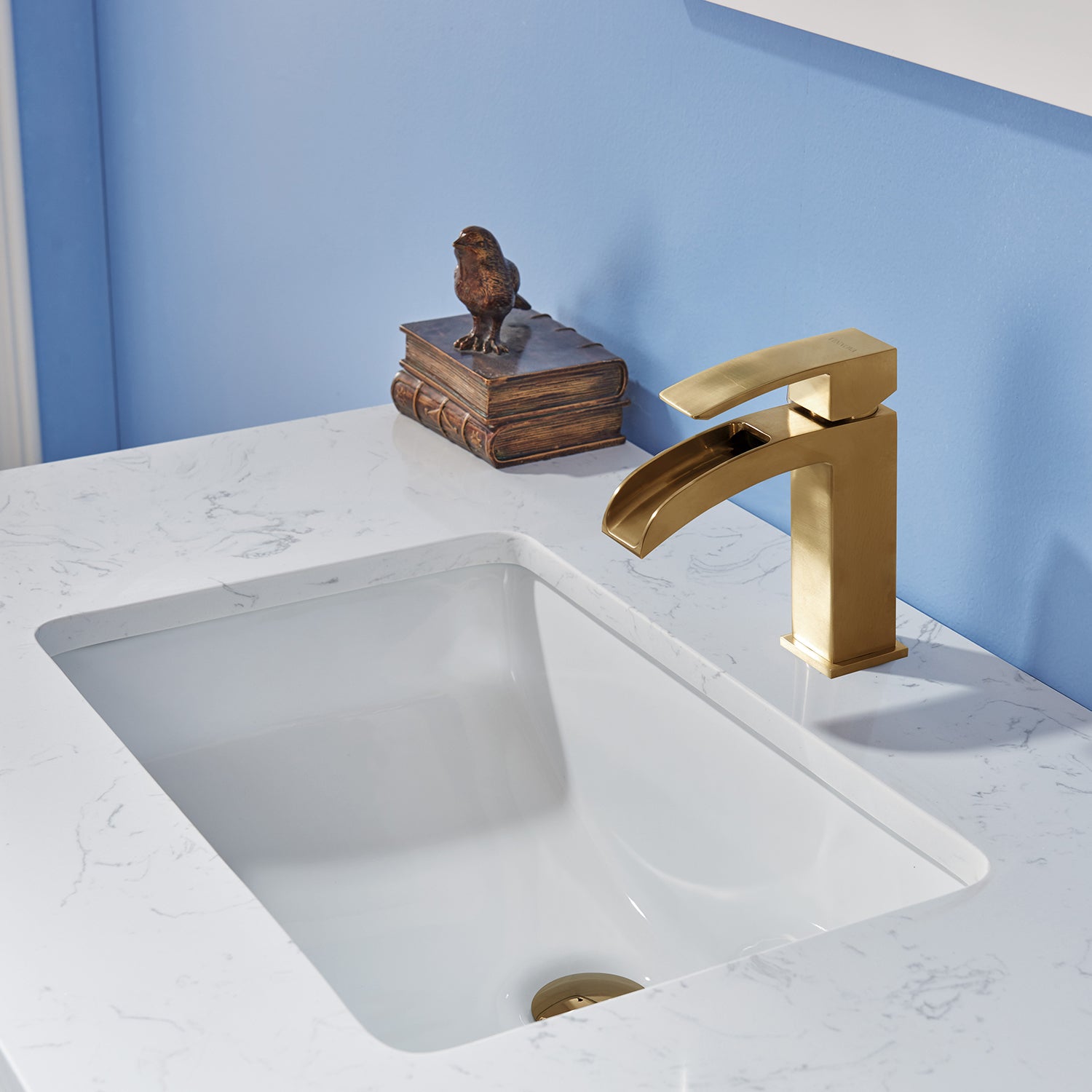 Jackson 36" Single Bathroom Vanity Set with Composite Stone Countertop