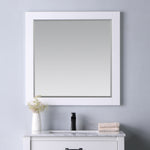 Load image into Gallery viewer, Maribella 34&quot; Rectangular Bathroom Wood Framed Wall Mirror
