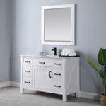 Load image into Gallery viewer, Maribella 48&quot; Single Bathroom Vanity Set with Carrara White Marble Countertop
