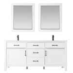 Load image into Gallery viewer, Maribella 72&quot; Double Bathroom Vanity Set with Carrara White Marble Countertop
